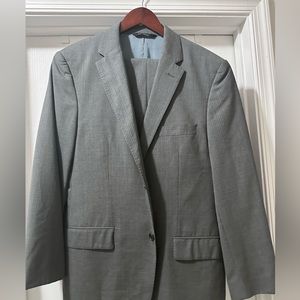 Sarar grey and blue suit